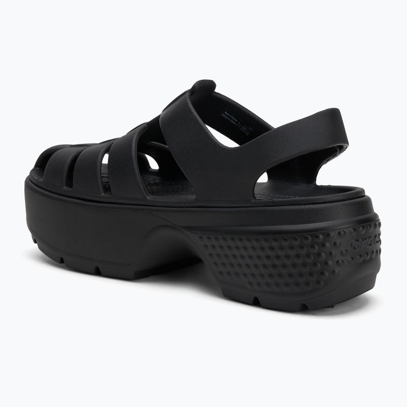 Sandały damskie Crocs Stomp Fisherman Sandal black 3