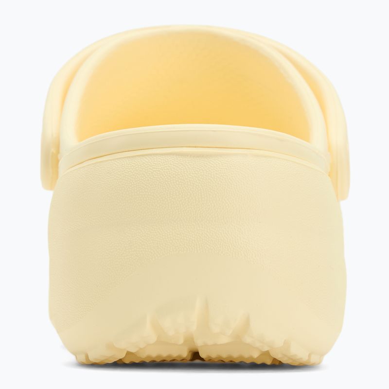 Klapki damskie Crocs Classic Platform Clog buttercream 7