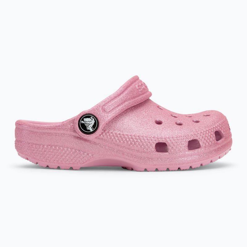 Klapki dziecięce Crocs Classic Glitter Clog Toddler pink tweed glitter 3