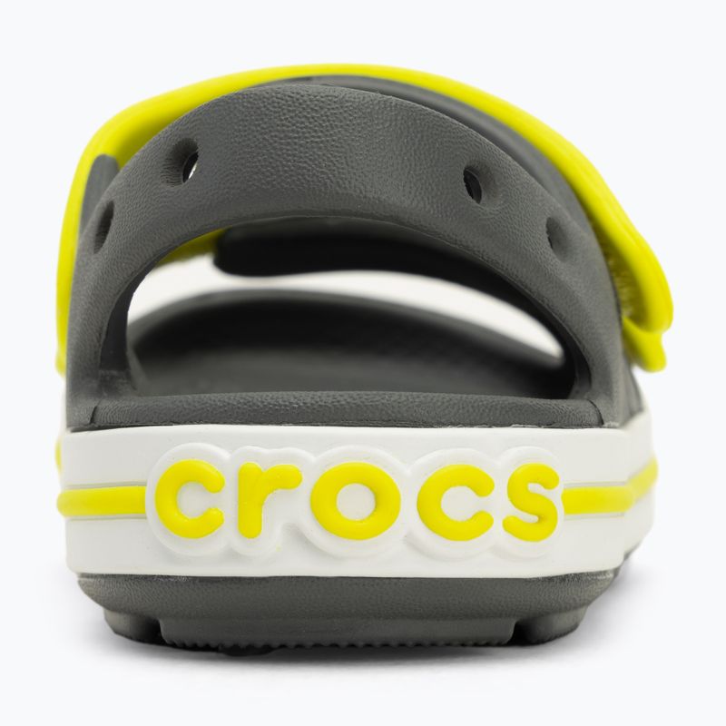 Sandały dziecięce Crocs Crocband Cruiser Toddler slate grey/acidity 6