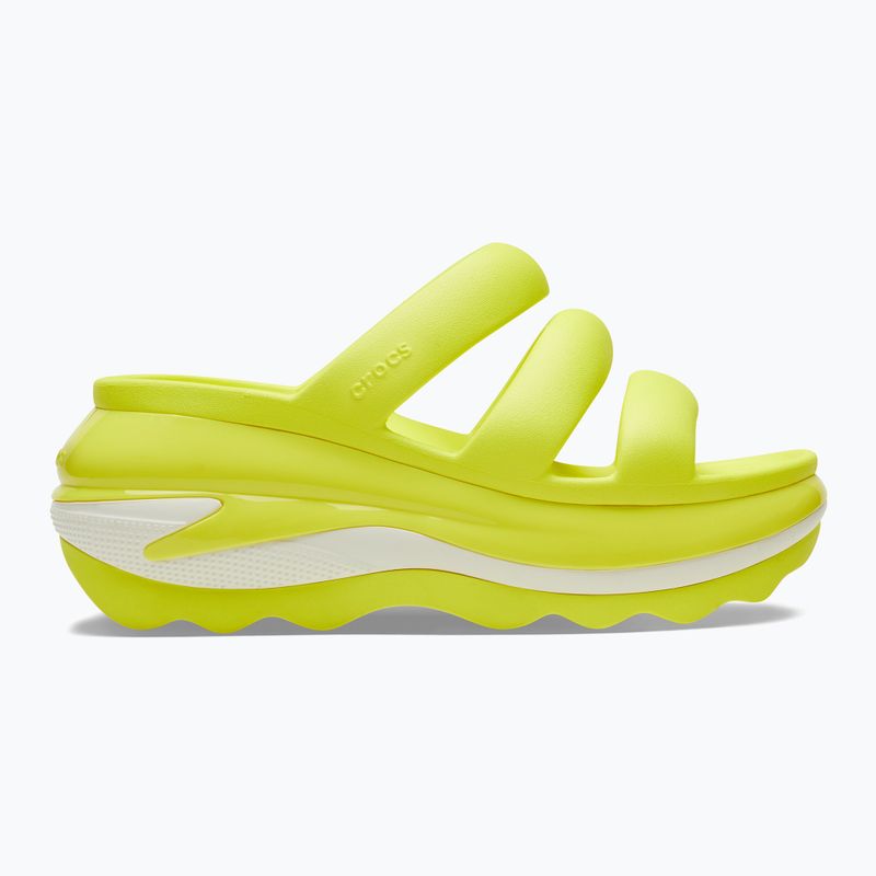 Klapki damskie Crocs Mega Crush Triple Strap acidity 9