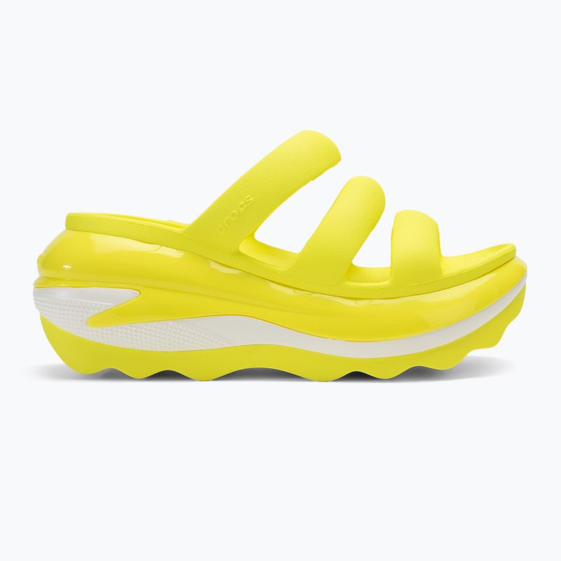 Klapki damskie Crocs Mega Crush Triple Strap acidity 2