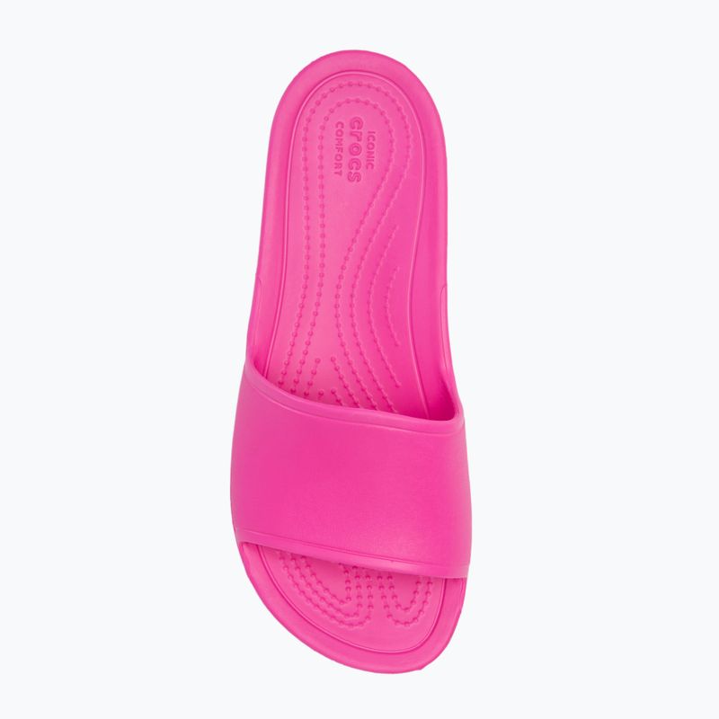 Klapki Crocs Kadee Slide electric pink 5