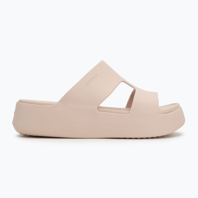 Klapki damskie Crocs Gateway Platform H-Strap quartz 2