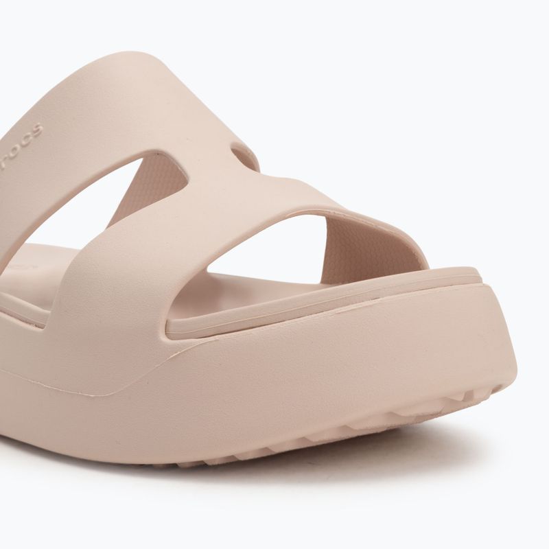 Klapki damskie Crocs Gateway Platform H-Strap quartz 7