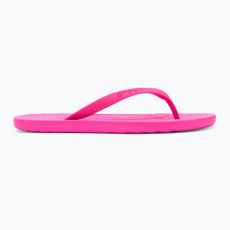 Japonki Crocs Flip pink crush 2