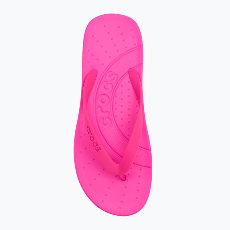 Japonki Crocs Flip pink crush 5