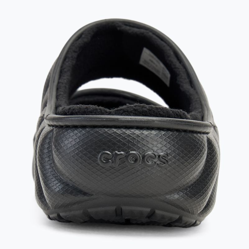 Klapki Crocs Classic Cozzzy Overpuff Sandal black 6