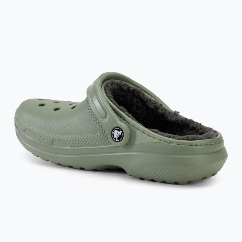 Klapki Crocs Classic Lined Clog moss/multi 4