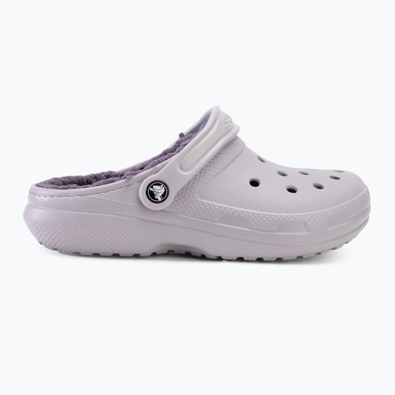 Klapki Crocs Classic Lined Clog mauve mist/mauve mist 3