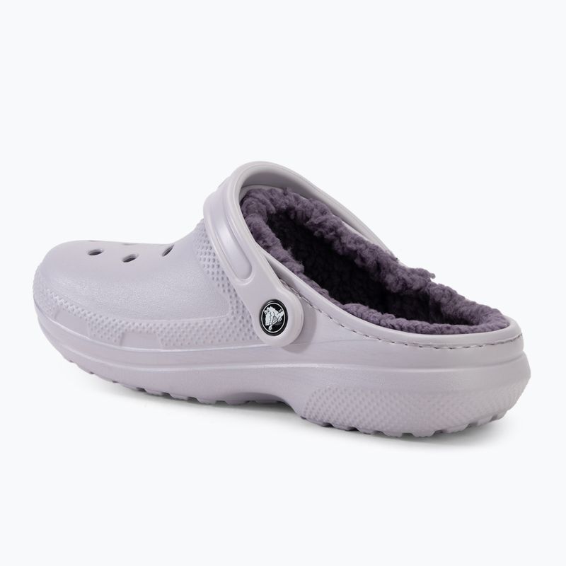 Klapki Crocs Classic Lined Clog mauve mist/mauve mist 4