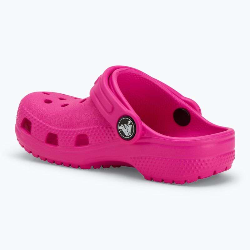 Klapki dziecięce Crocs Classic Clog Toddler pink crush 4