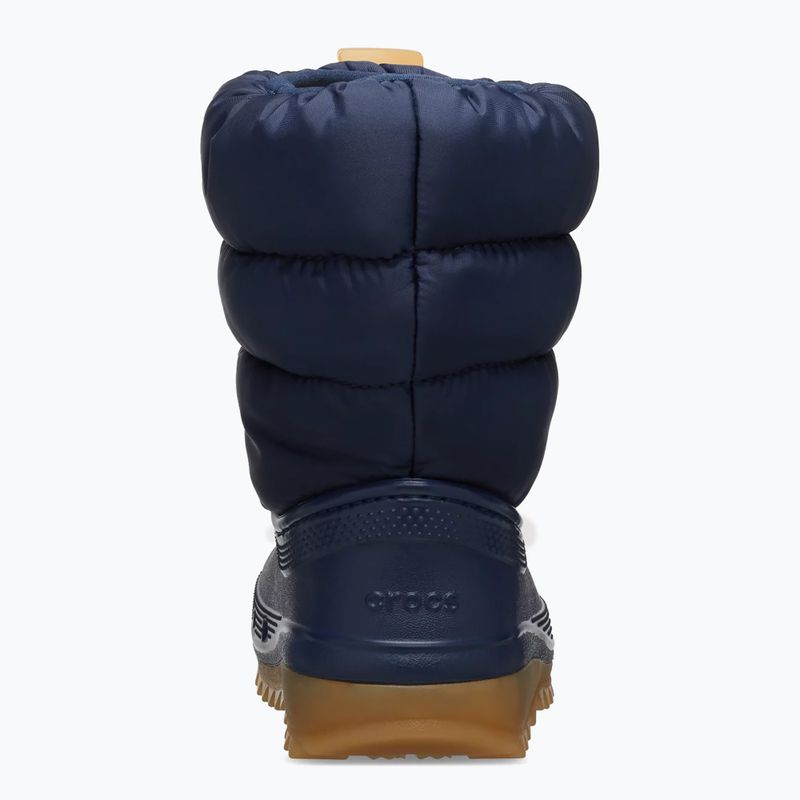 Śniegowce juniorskie Crocs Classic Neo Puff navy gum 11
