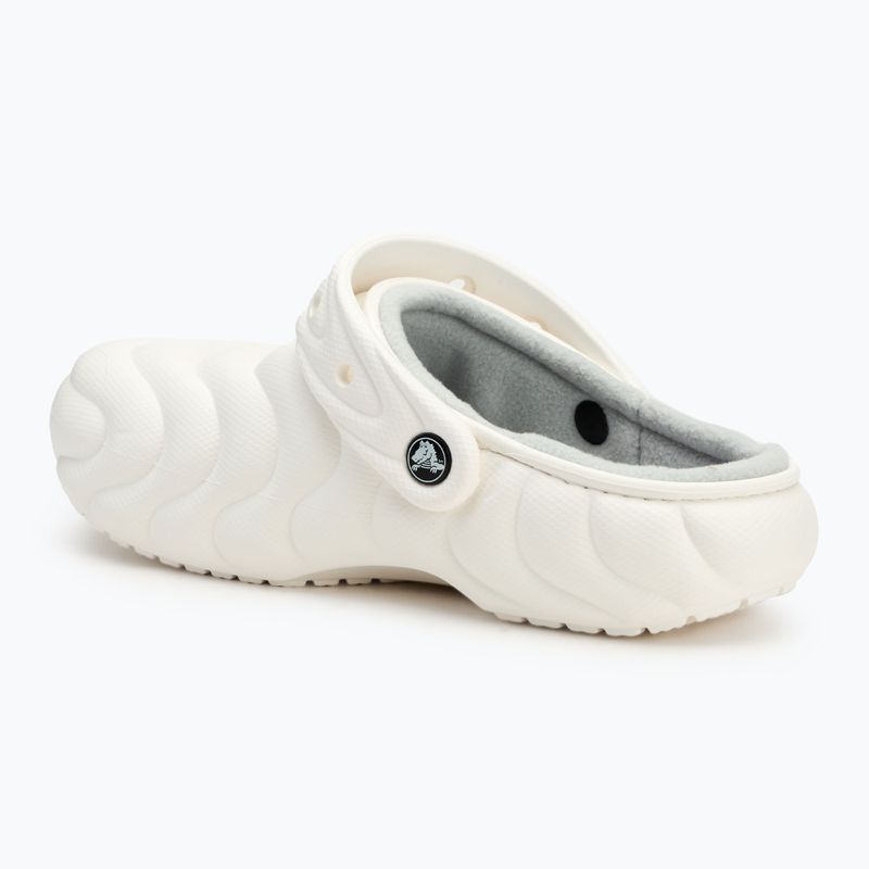 Klapki Crocs Classic Lined Overpuff Clog white 4