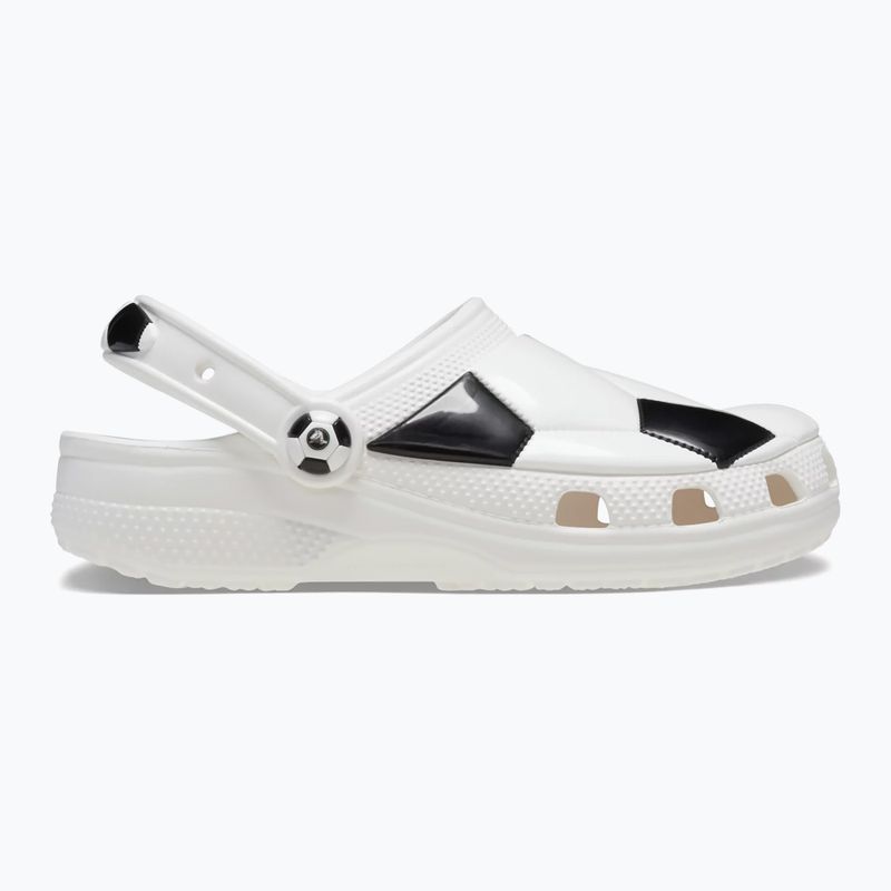Klapki dziecięce Crocs Classic Basketball Clog Kids white/black 2