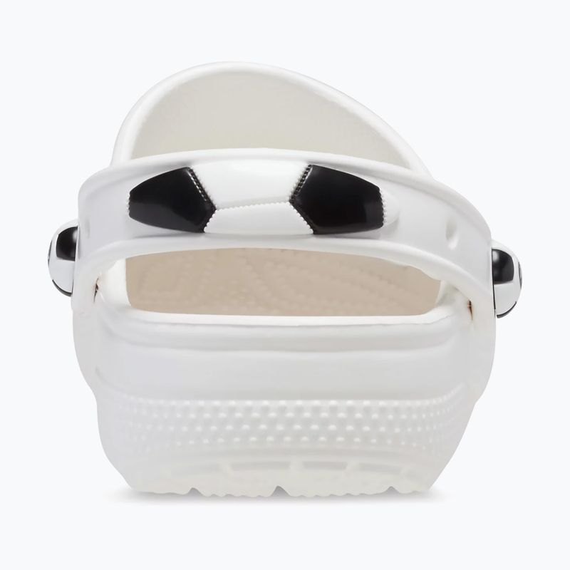 Klapki dziecięce Crocs Classic Basketball Clog Kids white/black 3