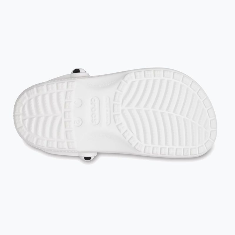 Klapki dziecięce Crocs Classic Basketball Clog Kids white/black 5