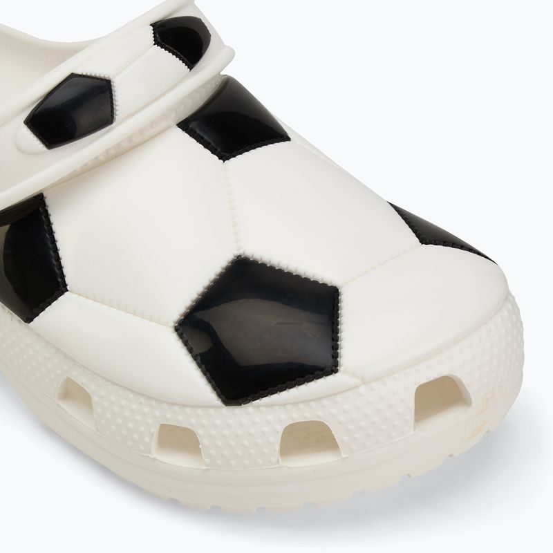 Klapki dziecięce Crocs Classic Basketball Clog Kids white/black 8