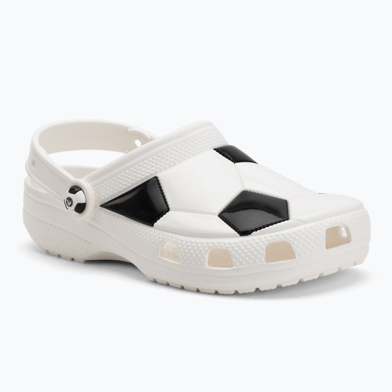Klapki dziecięce Crocs Classic Basketball Clog Kids white/black 2