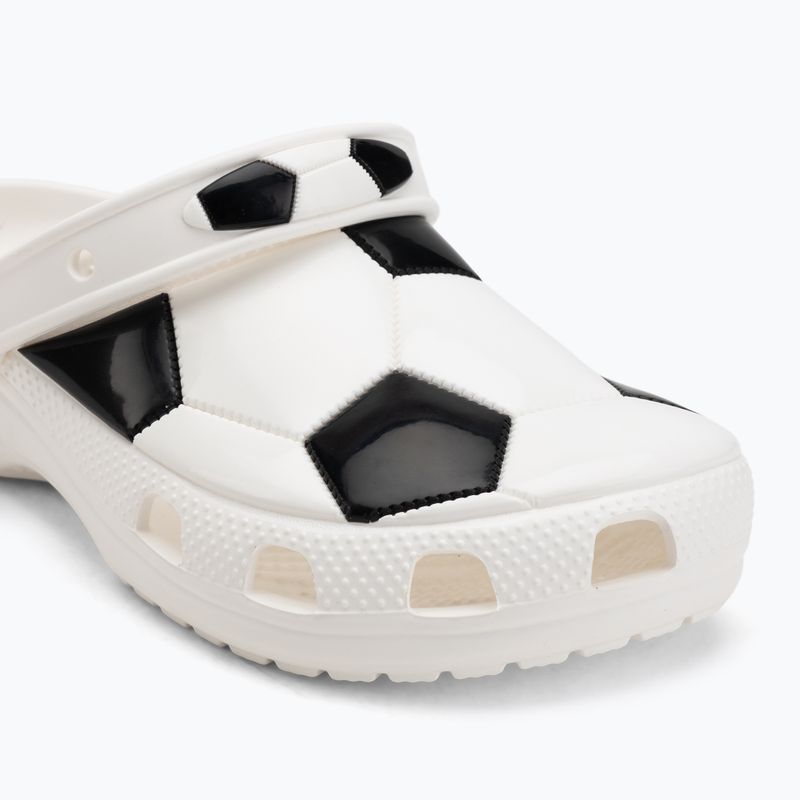 Klapki dziecięce Crocs Classic Basketball Clog Kids white/black 8