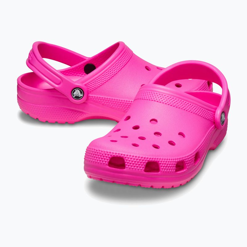 Klapki Crocs Classic pink crush 6