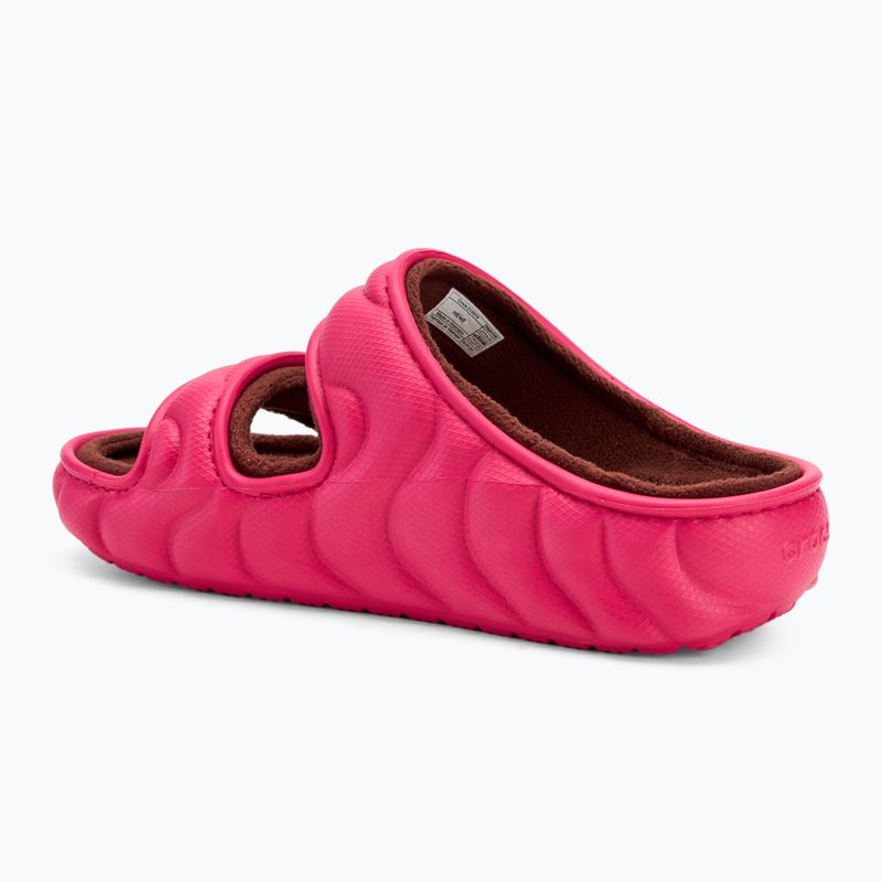 Klapki Crocs Classic Cozzzy Overpuff Sandal dragonfruit 3