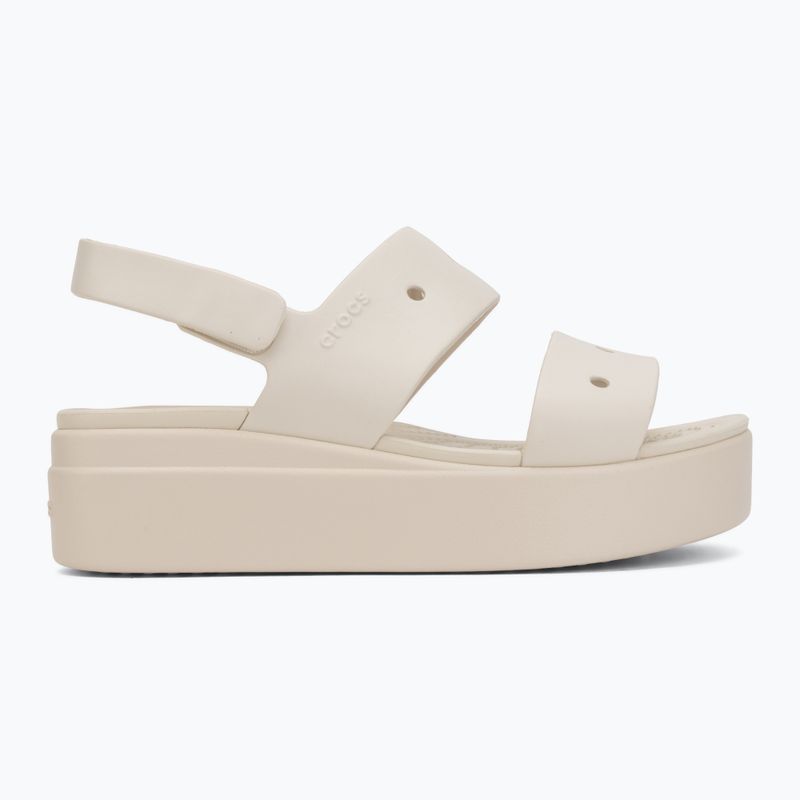 Sandały damskie  Crocs Broklyn 4U stucco 2
