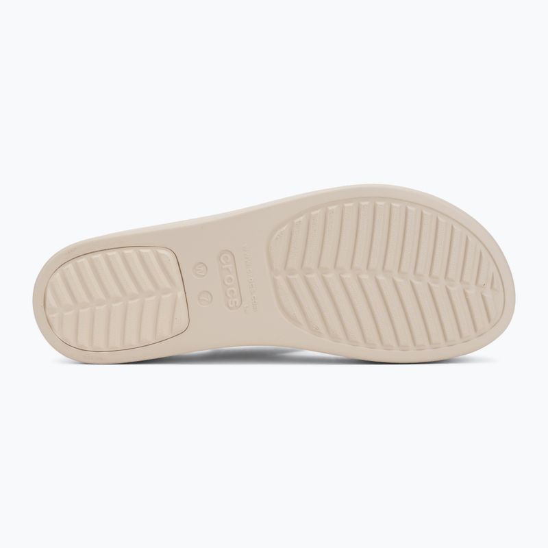 Sandały damskie  Crocs Broklyn 4U stucco 4