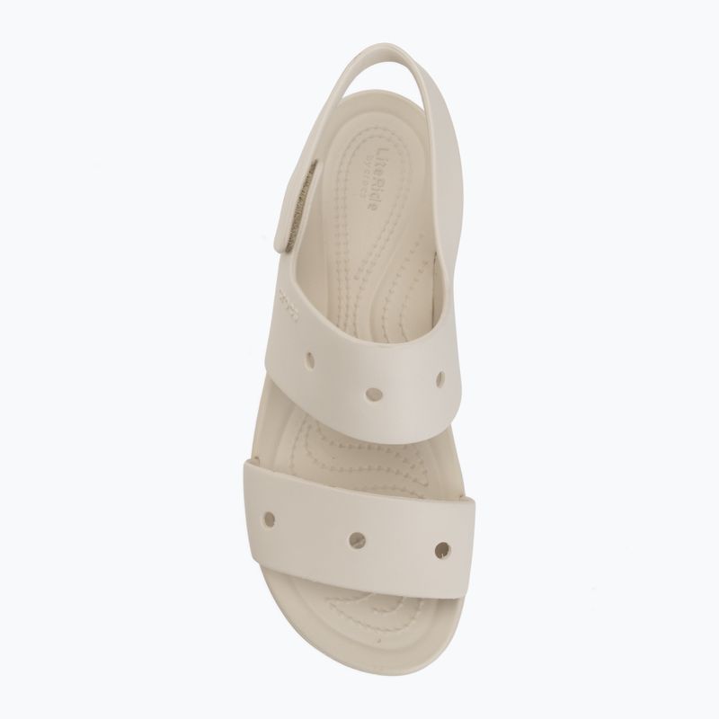 Sandały damskie  Crocs Broklyn 4U stucco 5