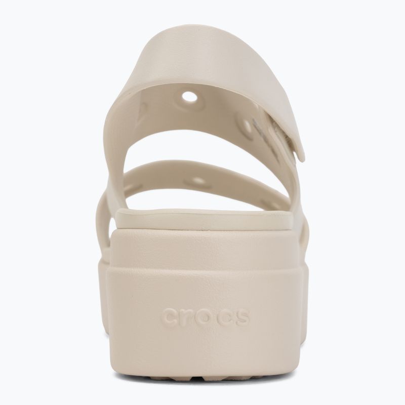 Sandały damskie  Crocs Broklyn 4U stucco 6