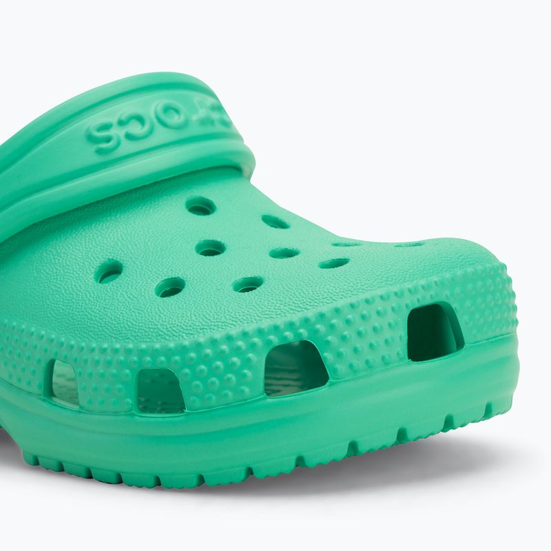 Klapki dziecięce Crocs Classic Clog Toddler lagon 8