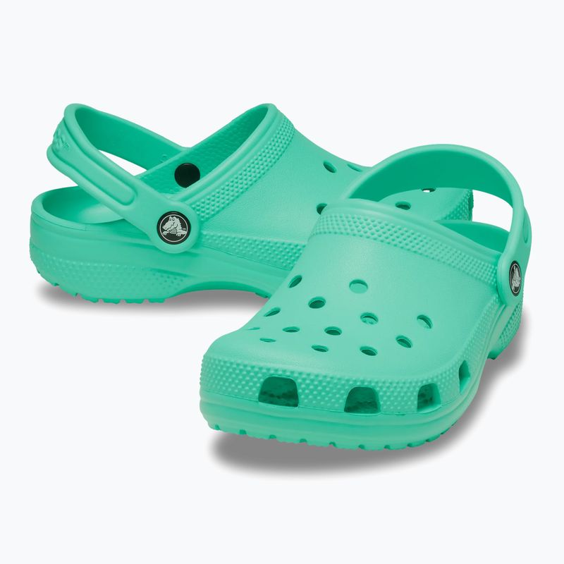 Klapki dziecięce Crocs Classic Clog Kids lagoon 3