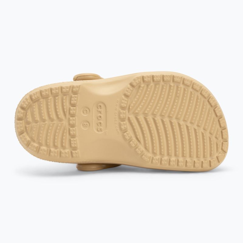 Klapki dziecięce Crocs Classic Clog Toddler wheat 5