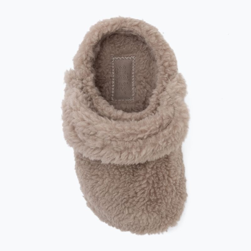 Kapcie dziecięce Crocs Classic Cozzy mushroom 6