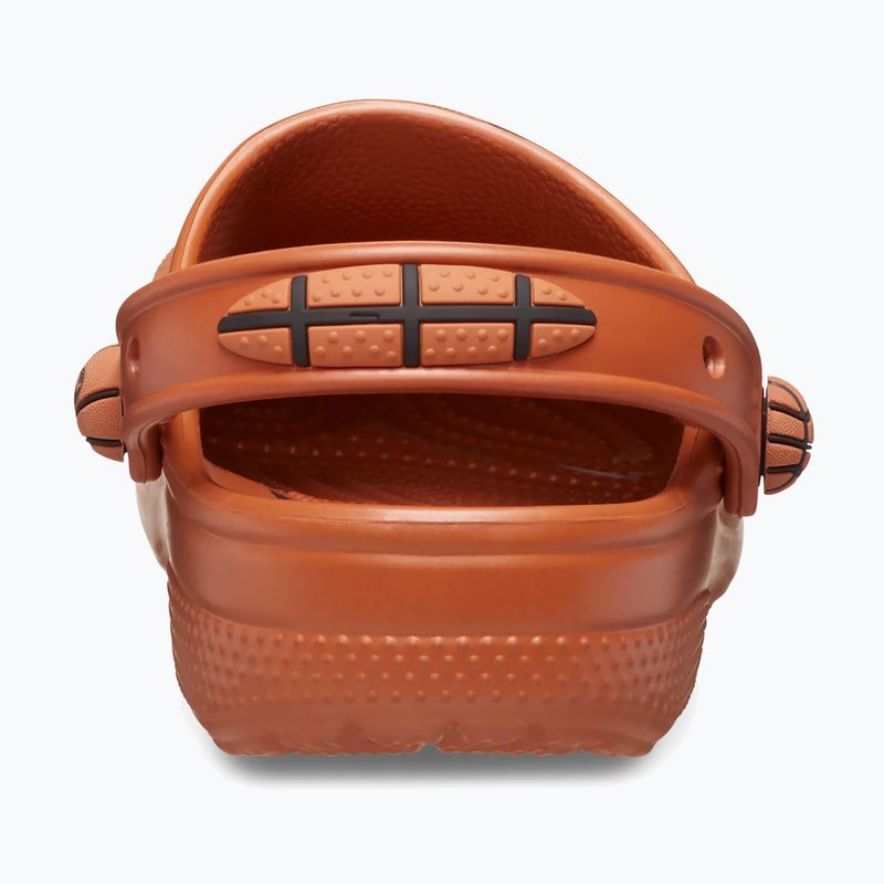 Klapki dziecięce Crocs Classic Basketball Clog K sienna 3