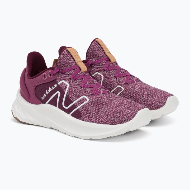 Buty do biegania damskie New Balance Fresh Foam Roav v2 lilac chalk 4