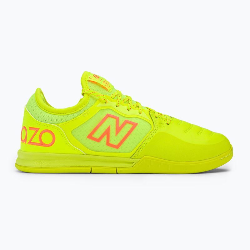 Buty piłkarskie męskie New Balance Audazo V5+ Pro IN lime 2