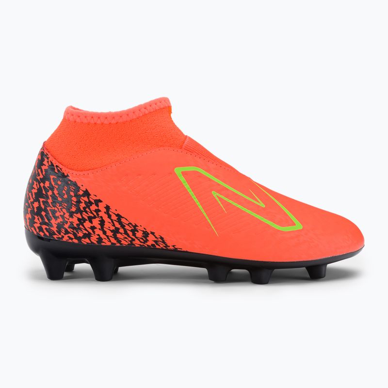Buty piłkarskie dziecięce New Balance Tekela Magique V4+ FG neon dragonfly 2