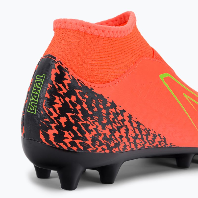 Buty piłkarskie dziecięce New Balance Tekela Magique V4+ FG neon dragonfly 9