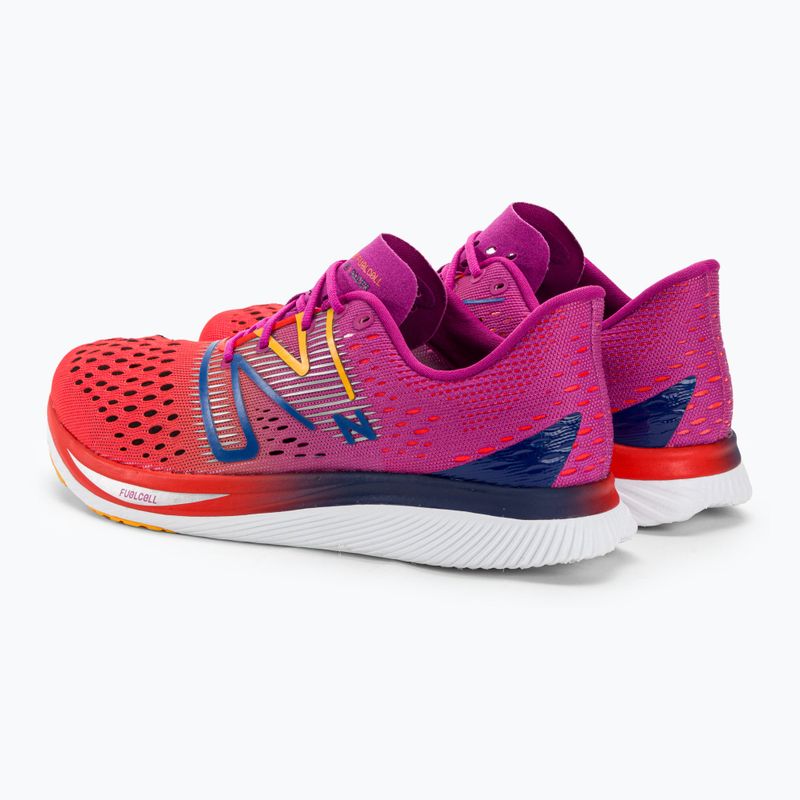 Buty do biegania męskie New Balance FuelCell SuperComp Pacer burgundy 3