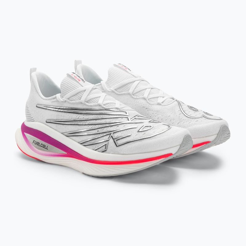 Buty do biegania męskie New Balance FuelCell SuperComp Elite v3 white 4