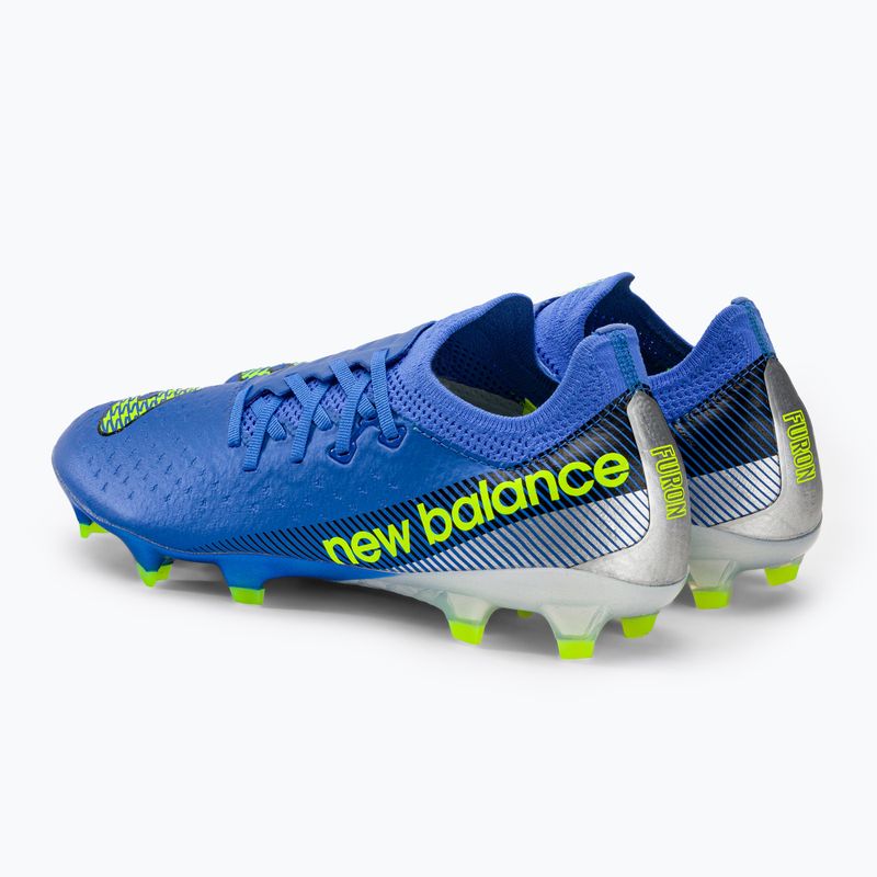 Buty piłkarskie męskie New Balance Furon v7 Pro FG bright lapis 3