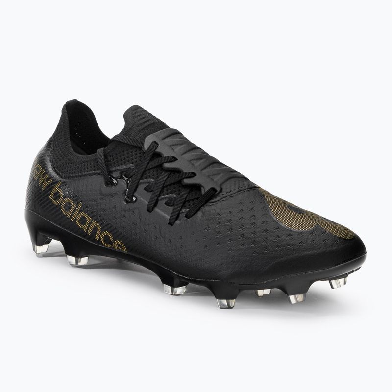 Buty piłkarskie męskie New Balance Furon Pro V7+ FG black/gold