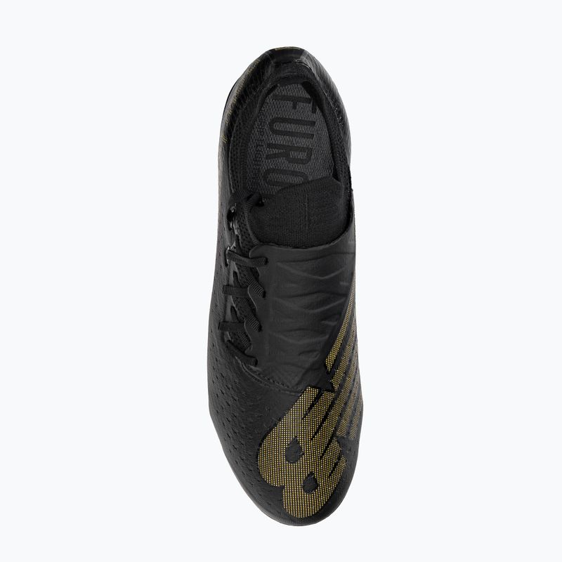 Buty piłkarskie męskie New Balance Furon Pro V7+ FG black/gold 6