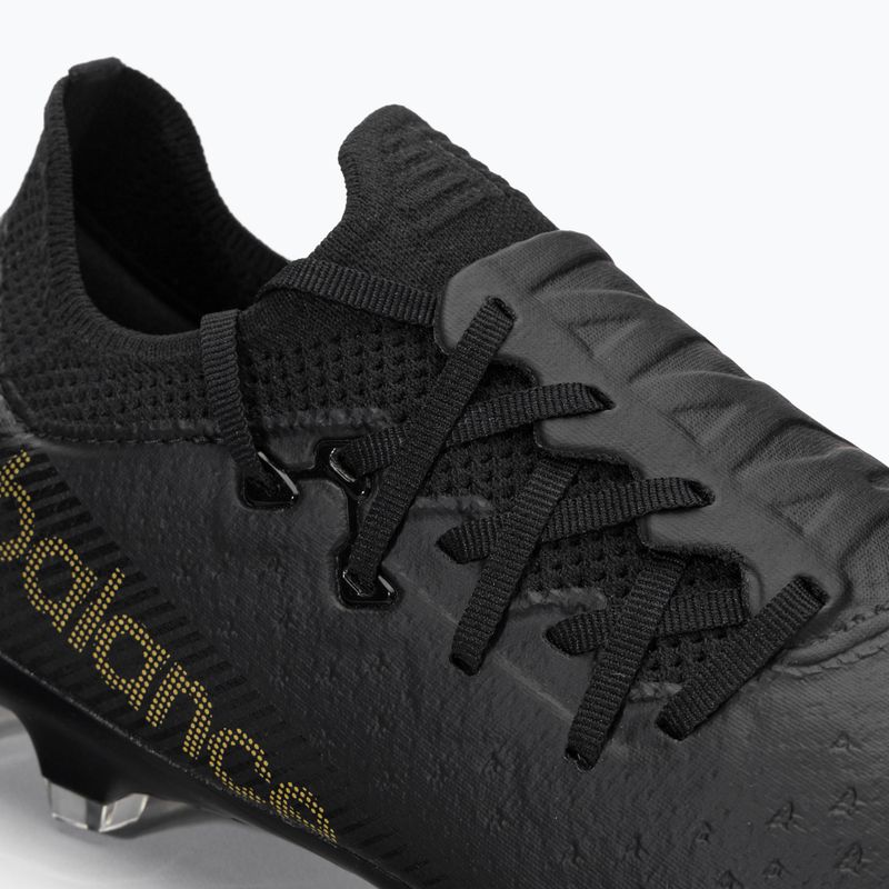 Buty piłkarskie męskie New Balance Furon Pro V7+ FG black/gold 9