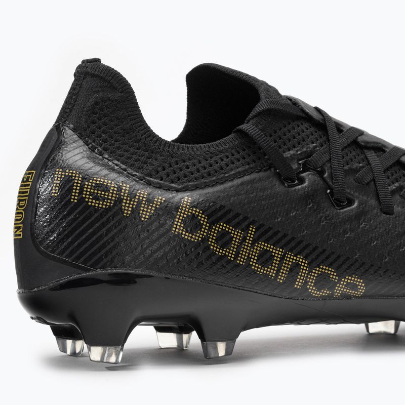 Buty piłkarskie męskie New Balance Furon Pro V7+ FG black/gold 10