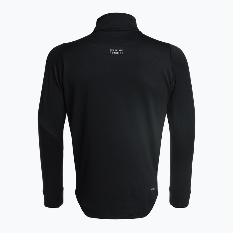 Bluza do biegania męska New Balance Heat Grid Half Zip black 8
