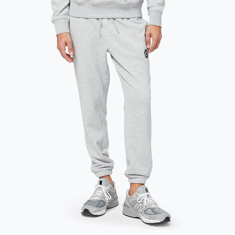 Spodnie męskie New Balance Essentials Hoops Fundamental grey