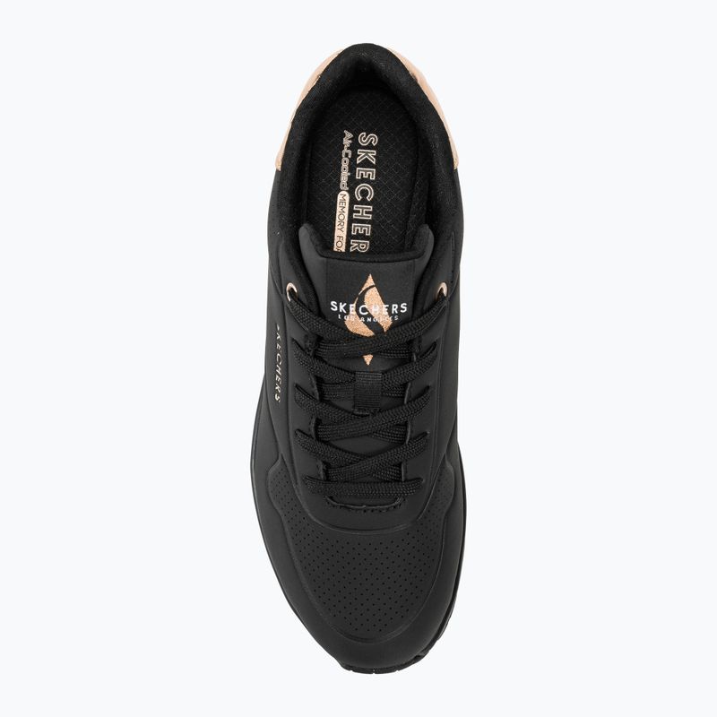 Buty damskie SKECHERS Uno Golden Air black/black/metalic 5