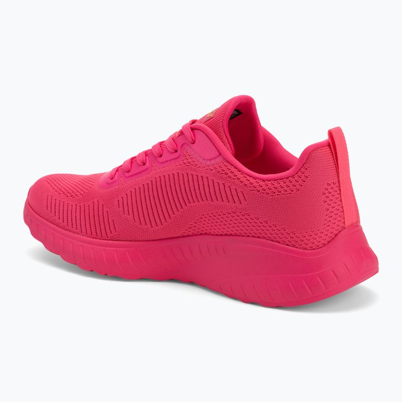 Buty damskie SKECHERS Bobs Squad Chaos Cool Rythms pink 3